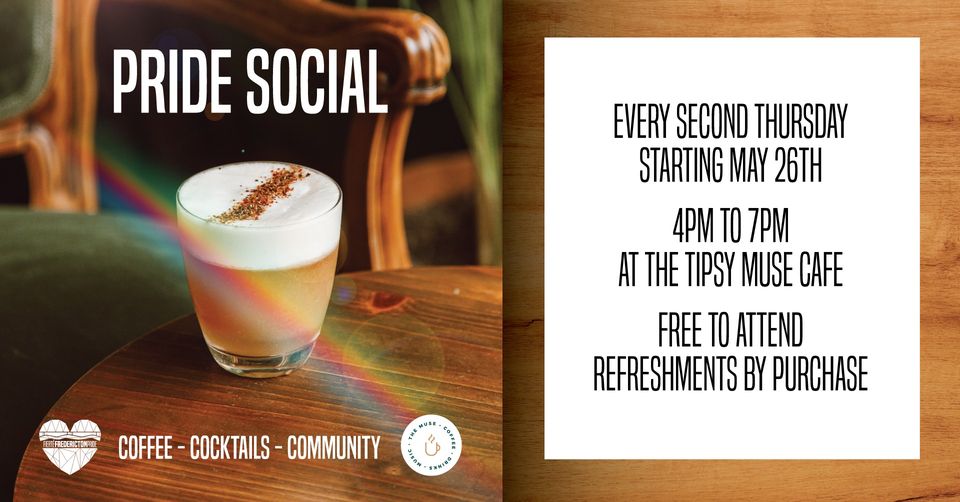 Bi-Weekly Pride Social | The Tipsy Muse Café