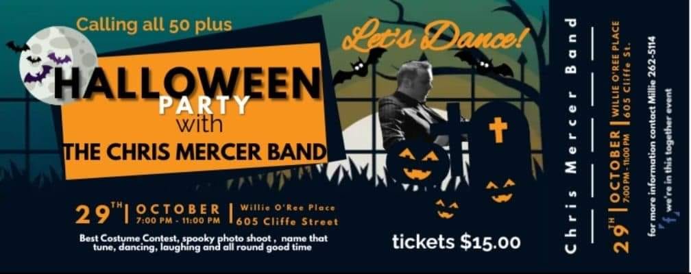 Halloween Party with the Chris Mercer Band!